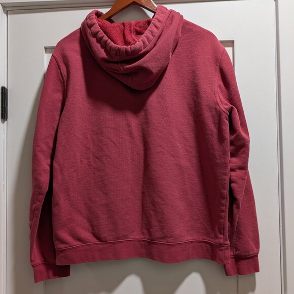 Men's Hurley Hooded Sweatshirt Red - Picture 5 of 5